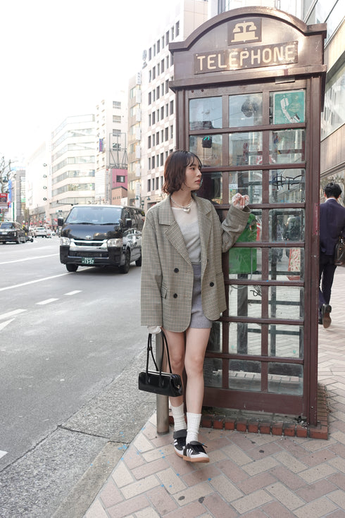 ショートニットパンツ